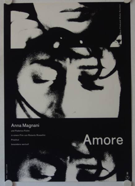 Amore originales deutsches Filmplakat